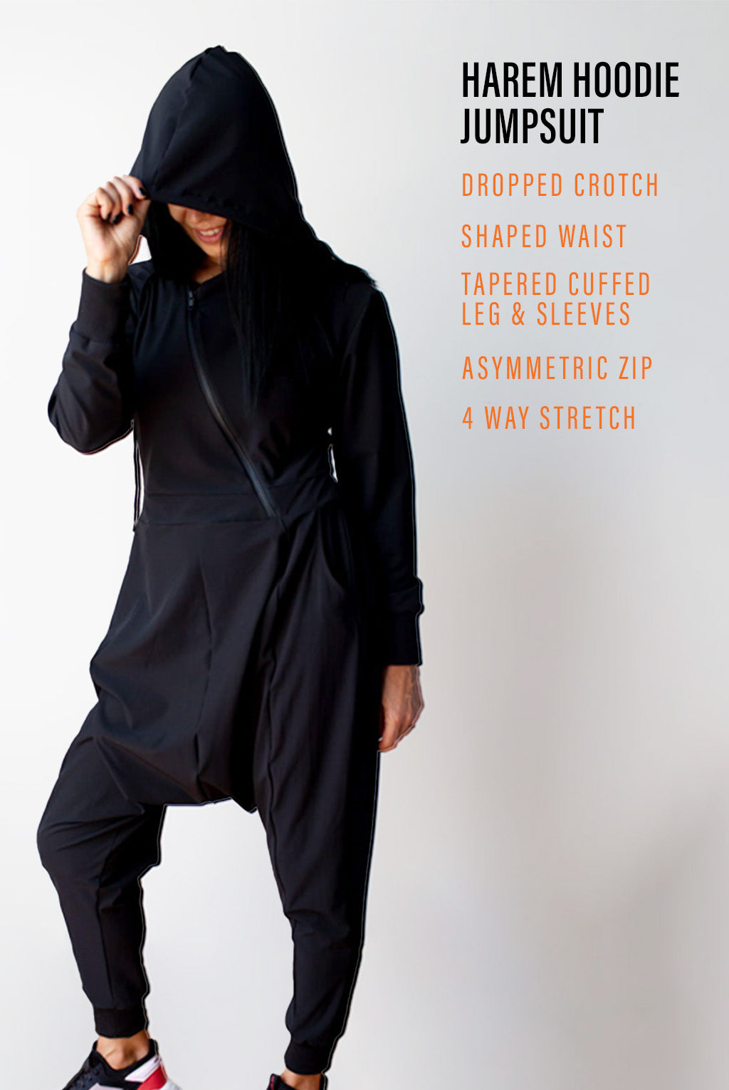 Waste Not Hoodie Jumpsuit